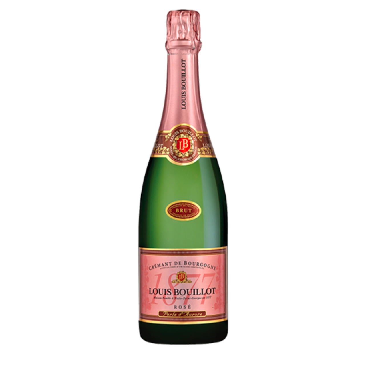 Louis Bouillot Perle Daurore Rose De Presse Sparkling Rosé 6 Bottles Burgundy France Shop 