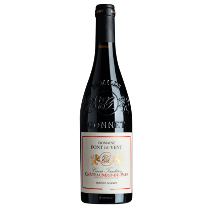 Font du Vent Châteauneuf du Pape Cuvée Tradition 2022 (6 Bottles) Rhône Valley, France