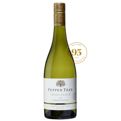 Pepper Tree ‘Venus Block’ Single Vineyard Chardonnay 2022 (6 Bottles) Hunter Valley